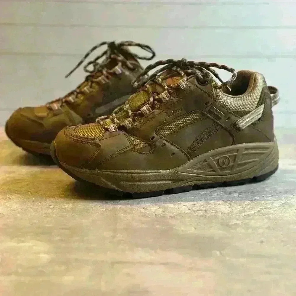 Women's 8.5 Xelero Summit Comfort Therapeutic‎ Extra Depth Brown Walking Shoes